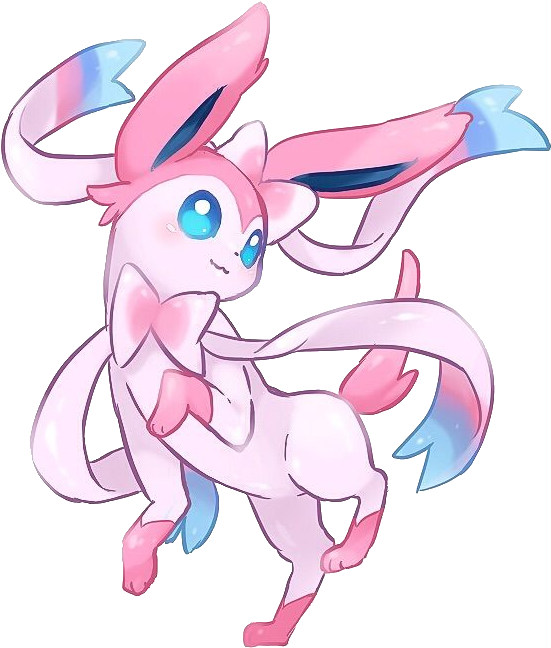 Pokemon Clipart Sylveon - Pokemon Sylveon (564x664)