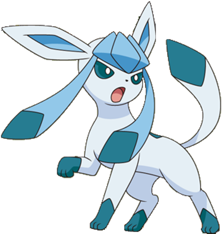 What Are The Different Eevee - Glaceon Pokemon Eevee Evolutions (740x779)