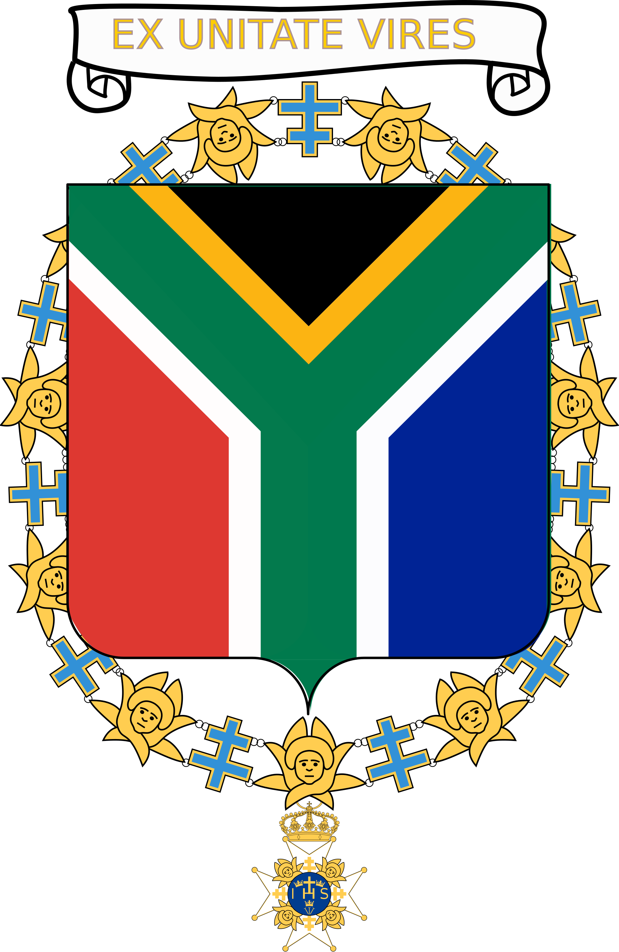 Filecoat Of Arms Of Nelson Mandela - Nelson Mandela Symbol Of Hope (2000x3076)