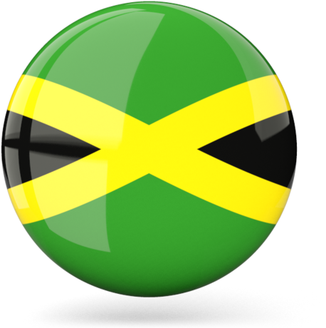 Caribbean, Country, Jamaica, Jamaican, Map, Navigation, - Jamaica Flag Circle Png (640x480)