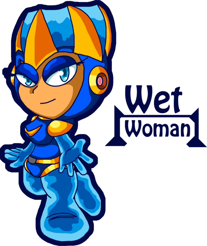 Wet Woman Powered Up By Spdy4 - Don T Worry Be Happy (819x976)