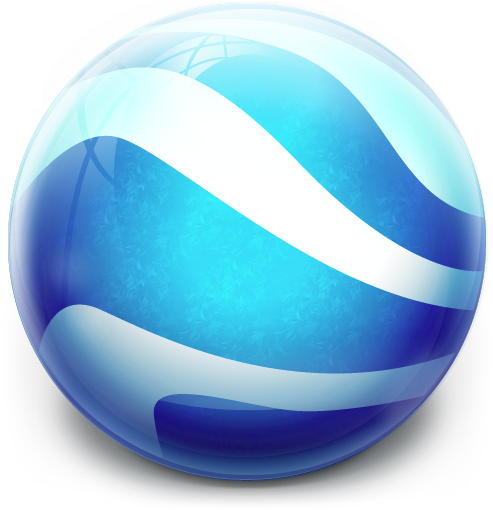 Caribbean Blue Google Earth Icon - Google Earth Icon Png (512x512)