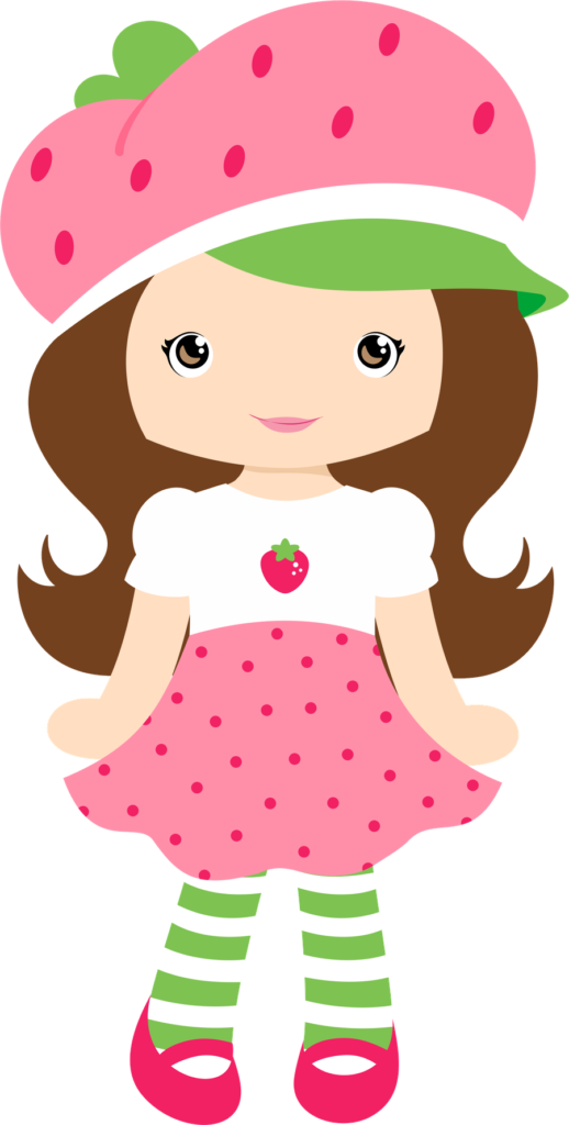 Strawberry Shortcake Pictures Spring Clipart - Strawberry Shortcake Minus Clipart (518x1024)