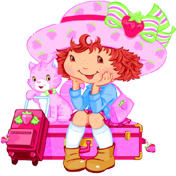 Strawberry Shortcake Cartoon (600x600)