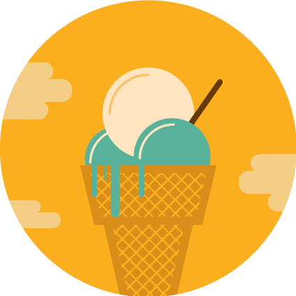 Keeps You Cooler - Ice Cream Cone (425x425)