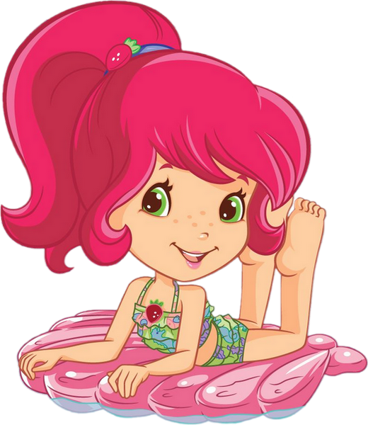 Strawberry Shortcake Charlotte Aux Fraises Tube (520x600)