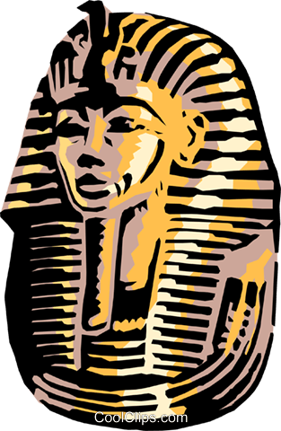 King Tut - Pharaoh Clipart (313x480)