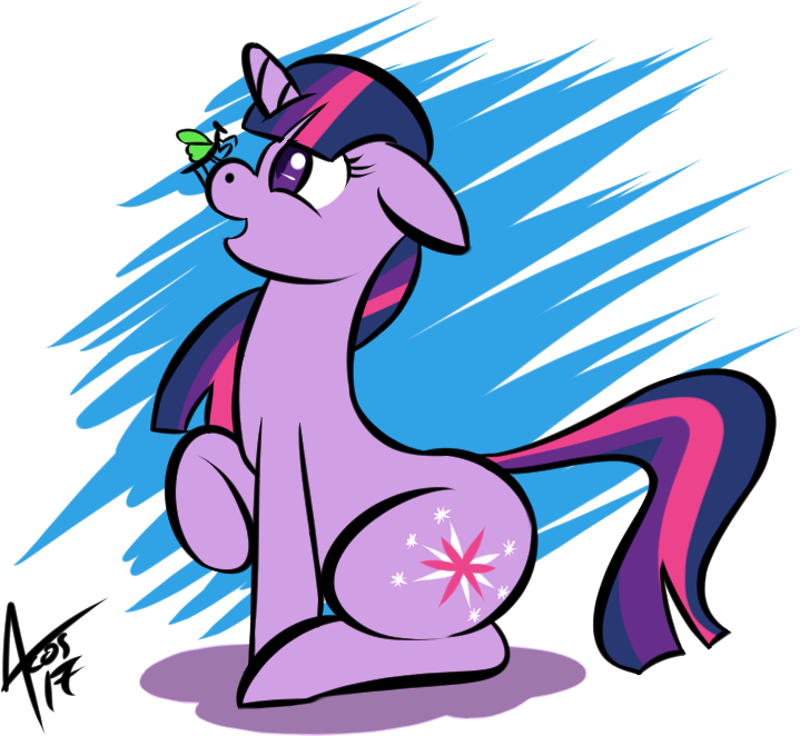 Cynos-zilla, Cute, Female, Insect, Mare, Open Mouth, - Cartoon (731x690)