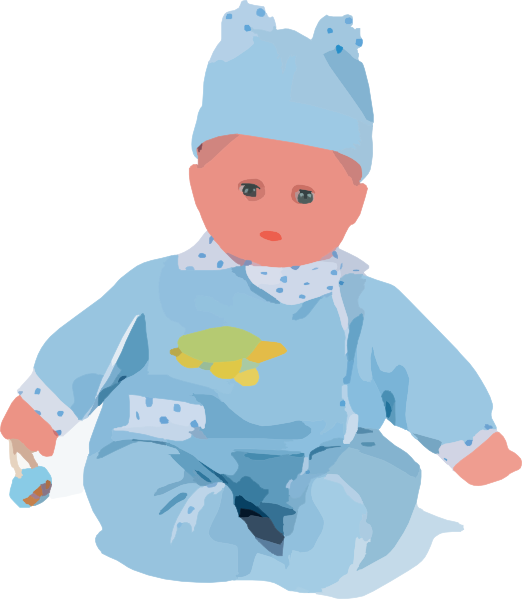 Bae Cliparts - Doll Clip Art (522x599)