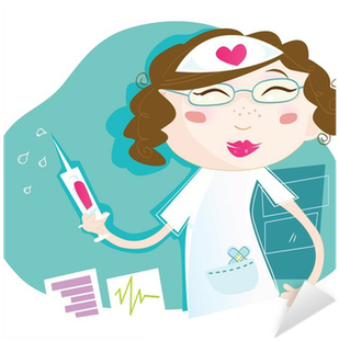 Art Vector Illustration - Nurse (400x400)
