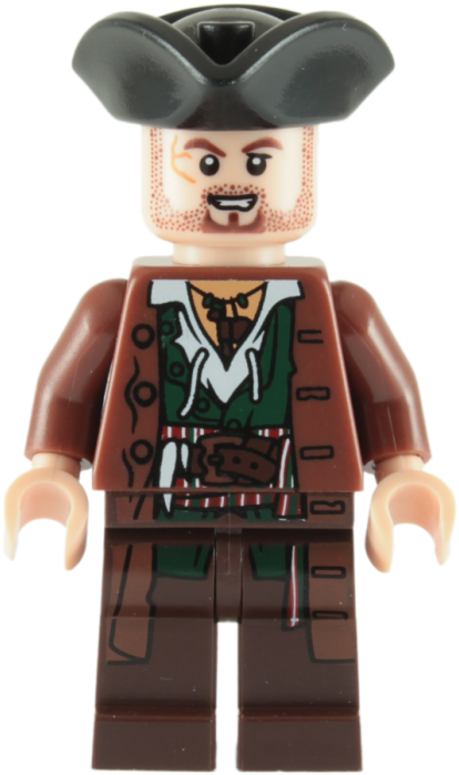 Lego Scrum Minifigure - Pirates Of The Caribbean Sets (700x700)