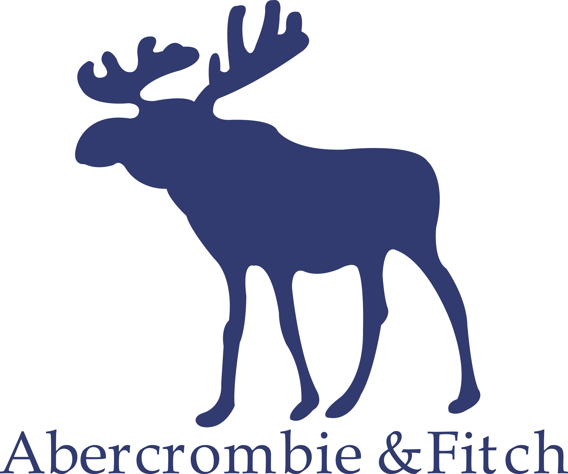 Abercrombie And Fitch Logo Png Transparent - Abercrombie And Fitch Logo Png (2400x2001)
