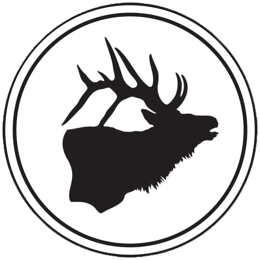 Custom, License Plates, National Forests, Hunting - Elk Silhouette (843x843)