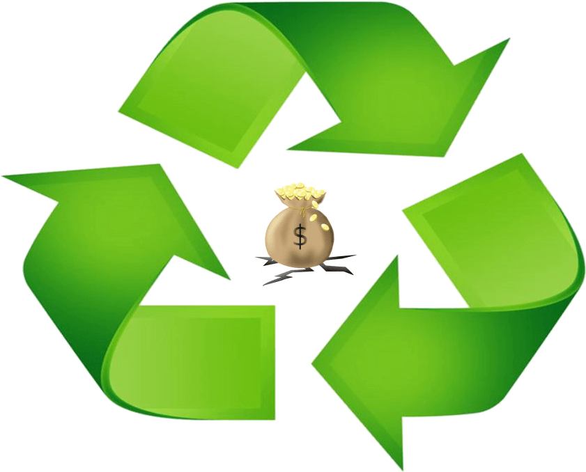 We Focus On Emerging Companies, With Annual Revenue - Reduce Reuse Recycle Sign (883x729)