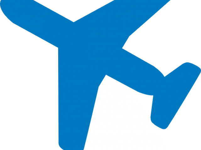 Blue Plane Cliparts - Blue Plane Cliparts (640x480)