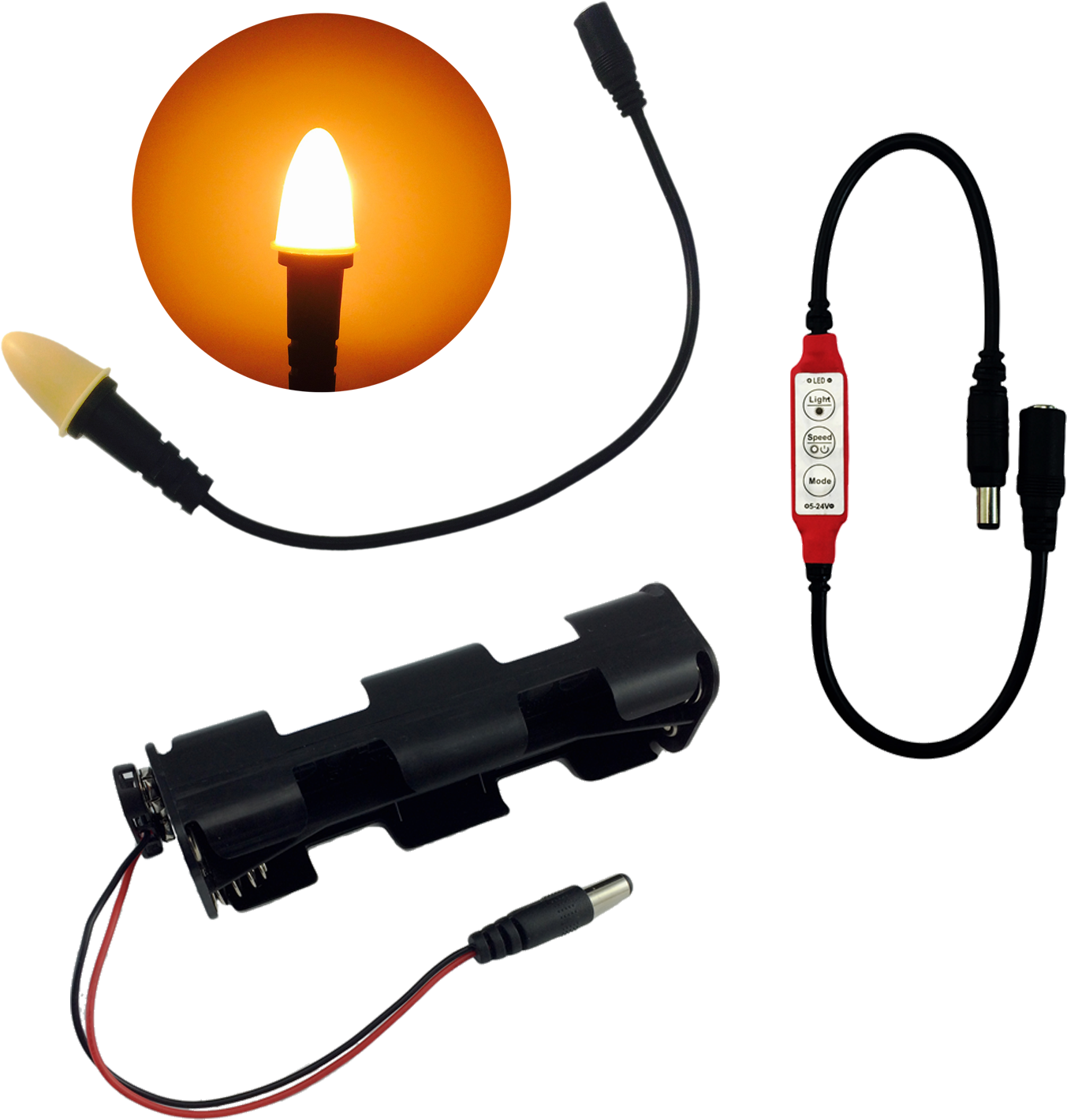 Eel Enhanced Effects Light, Cfl1 Candle Flame Light - Light (1500x1500)