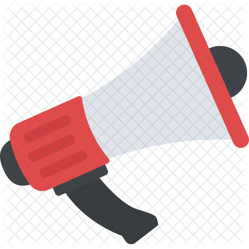 Announcement Icon - Loudspeaker (512x512)