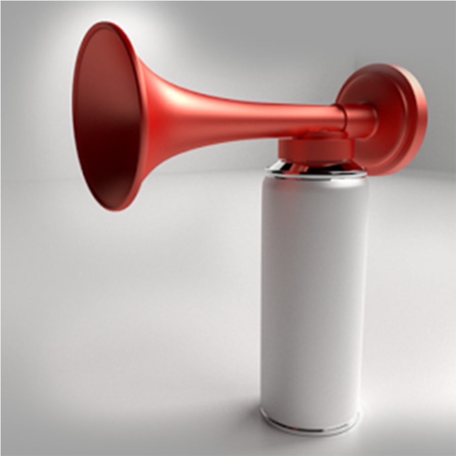 Air Horn Car Sound Vehicle Horn Bugle Call - Trumpet (1024x1024)