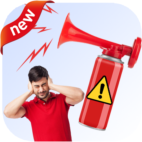 Real Air Horn Sounds Noise - Fresubin 2kcal Fibre Drink Bottle Chocolate 200ml (512x512)