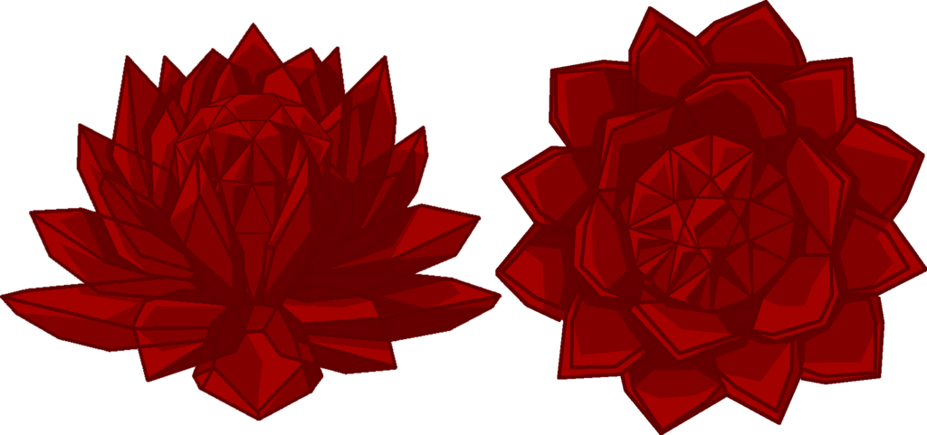 Smc Vesta Crystal Lotus Set By Iggwilv - Red Crystal Lotus (1024x481)