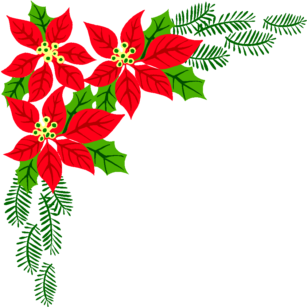 Imagenes De Flores De Navidad Para Imprimir (1000x1000)
