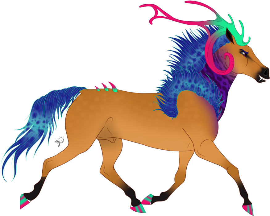 Rainbow Spite By Fade Touched - Mane (900x712)