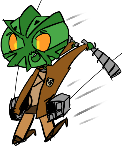 Fictional Character Clip Art - Attack On Titan (500x500)