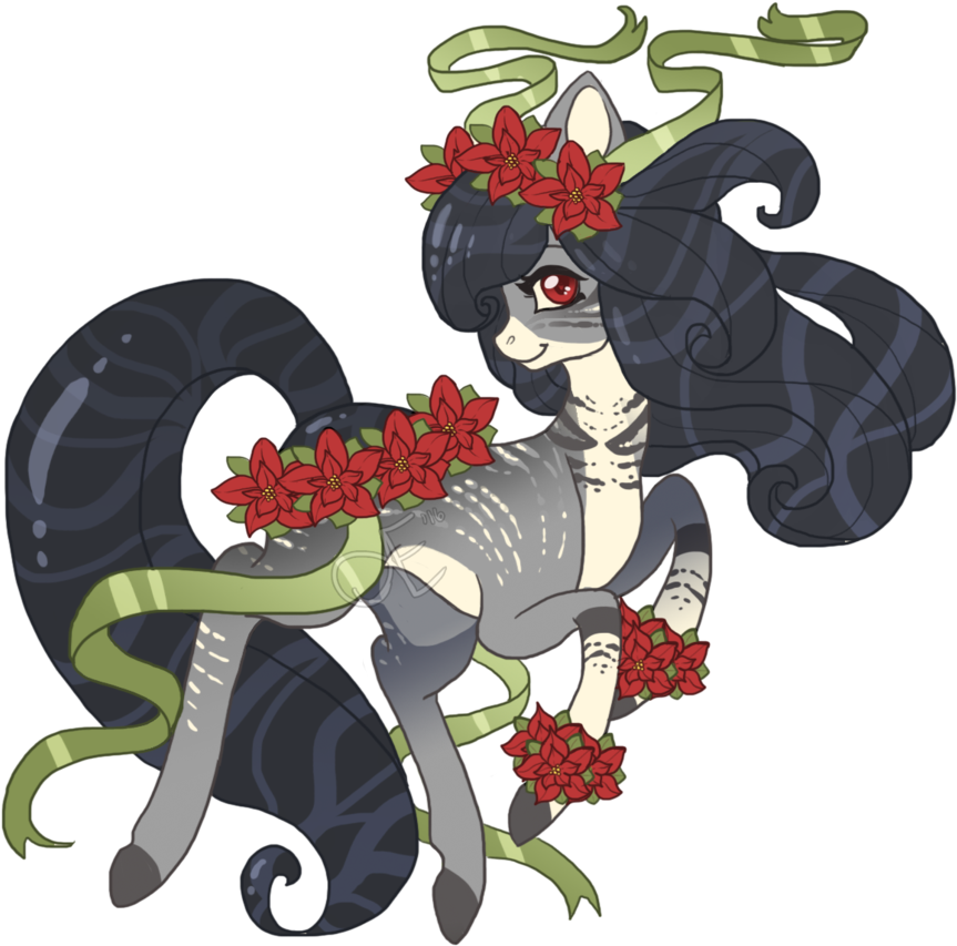 Poinsettia Nectart Auction {closed} By Alimareempire - Cartoon (894x894)