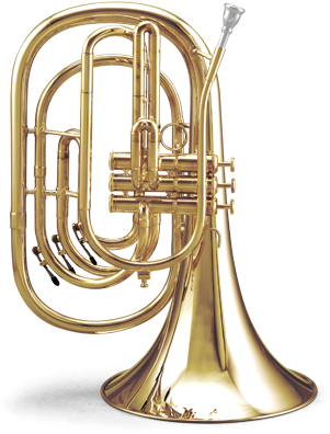 Tama By Kanstul Kbfhl Bb Marching French Horn - Tama By Kanstul Kbfh Series Marching Bb French Horn (300x458)