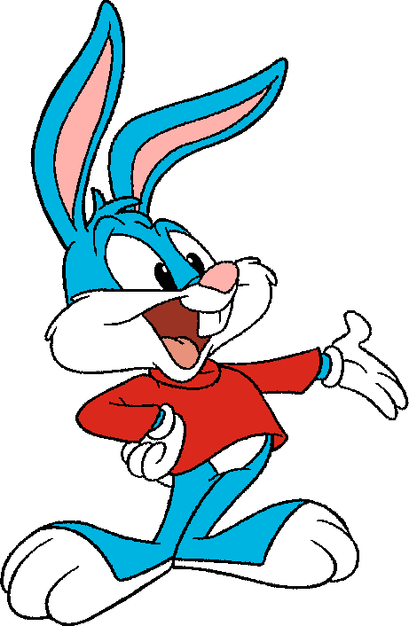 Buster Bunny - Tiny Toons Buster Bunny (461x706)