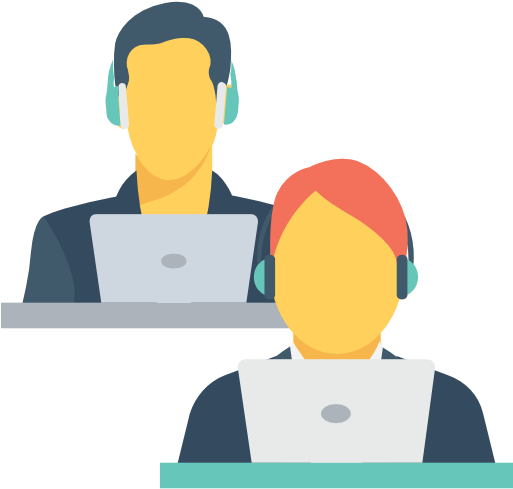 Telemarketers Free Icon - Customer Representative (512x512)