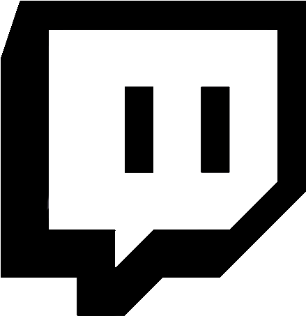 Black Twitch Logo Transparent (500x500)