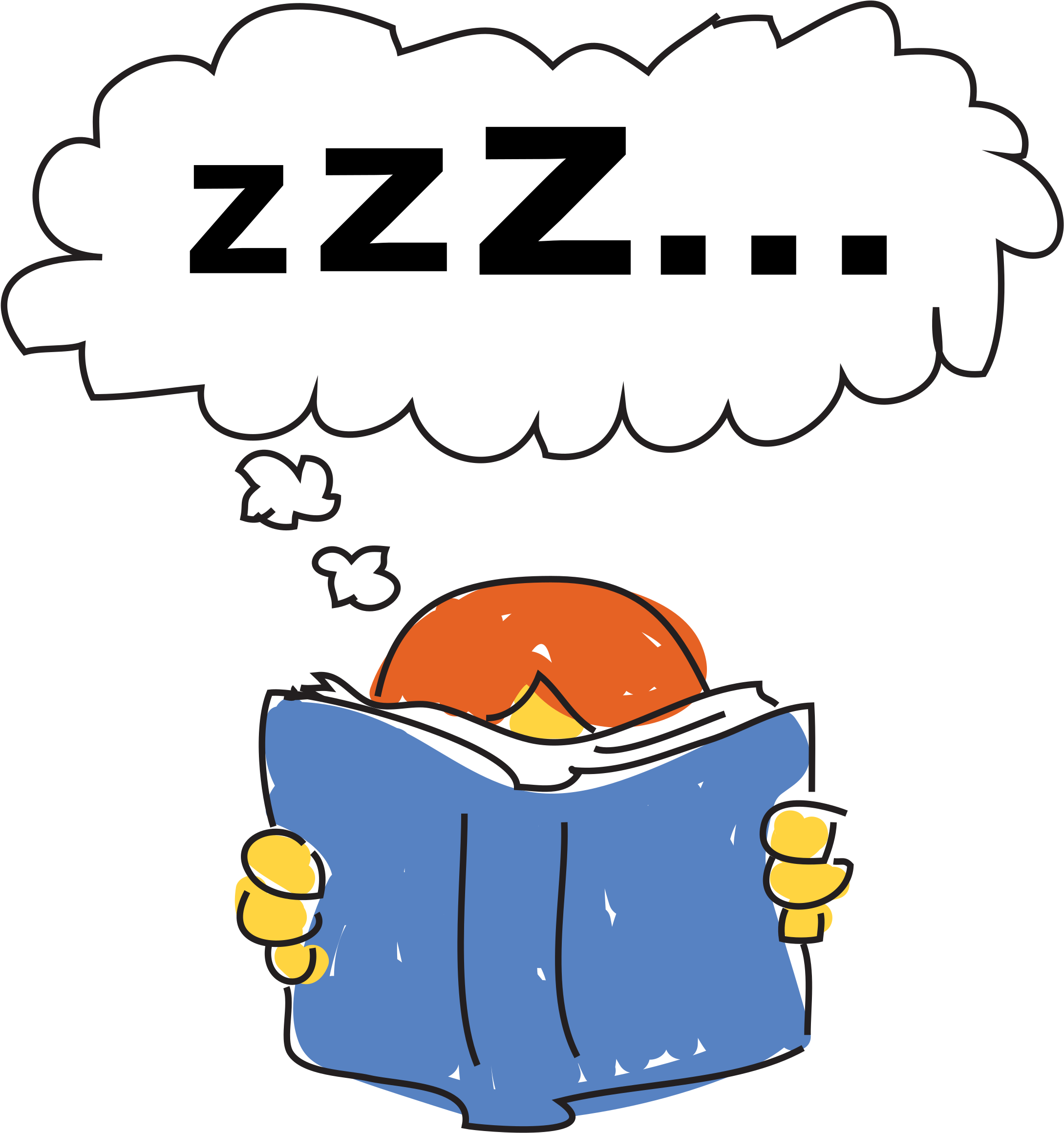 Big Image - นอน การ์ตูน Png (2200x2400)