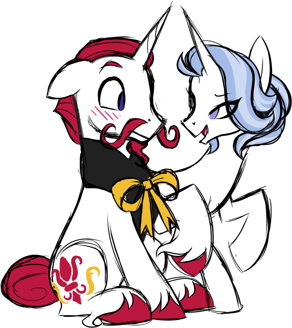 First Impressions By Azure Art Wave - Cartoon (1024x1191)