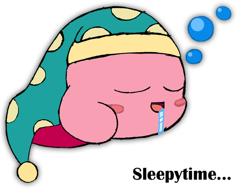 Sleep Kirby By Orangecoatsale - Kirby (997x802)