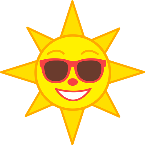 I Have Experience Teaching First, Second, And Third - Sunshine Free Clip Art (500x501)