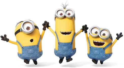 Going Ba Ba Ba Ba Ba Nana With Uhu Minions - Despicable Me Minions Jump 50 X 100cm Canvas Print (582x300)
