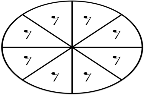 Sixteenth Note Eighth Rest Symbol Coloring Trend Medium - Clarksburg High School (476x333)
