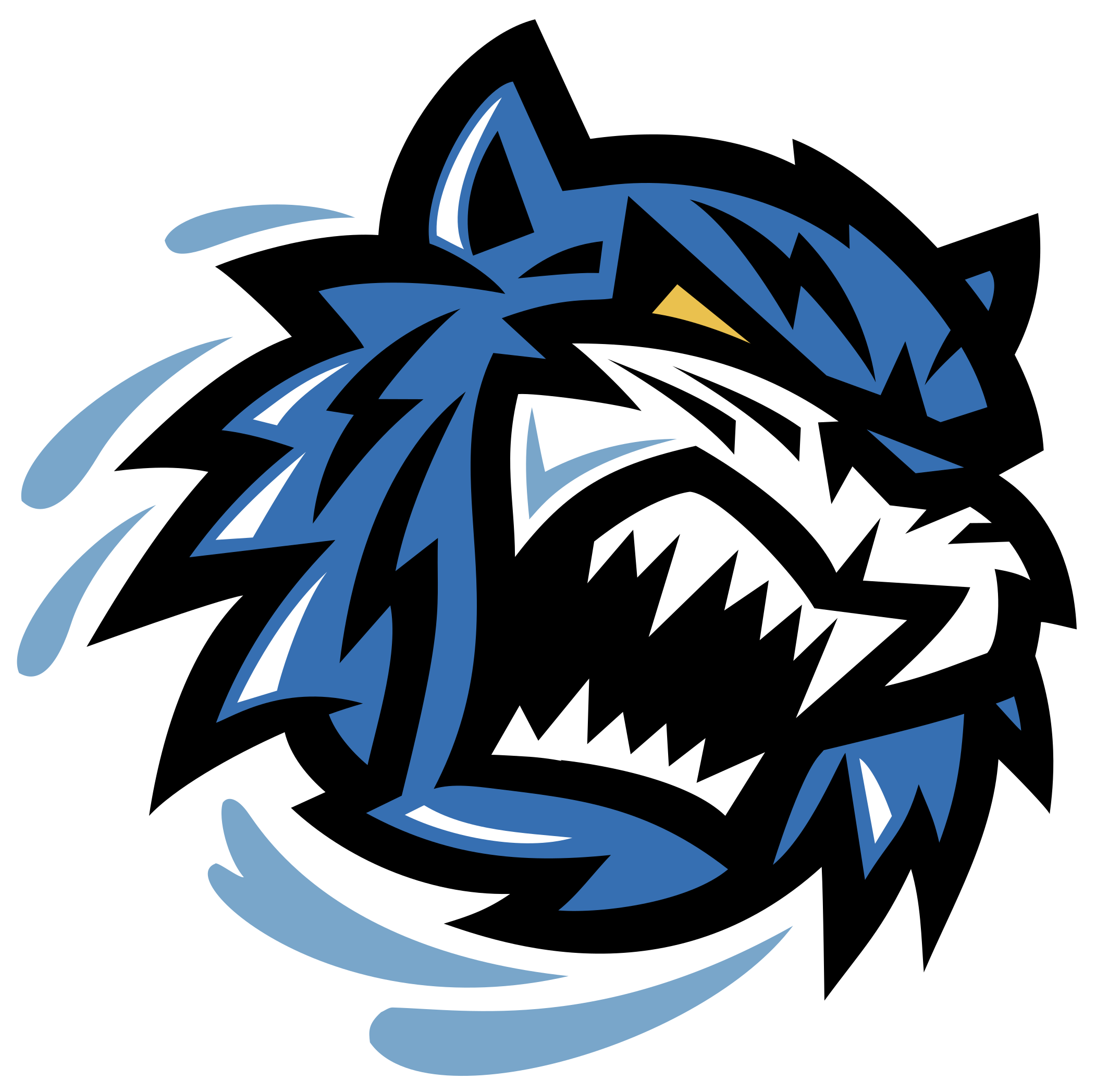 Hamilton Tiger Cats Logo Vector Eps Free Download - Tiger Logo Vector Png (2400x2400)
