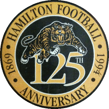 Tiger-cats 125th Anniversary Logo - Hamilton Tiger-cats (350x350)