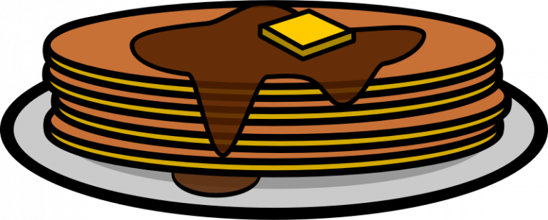 Pancake Clip Art Free To Use Public Domain Pancake - Clip Art (768x309)