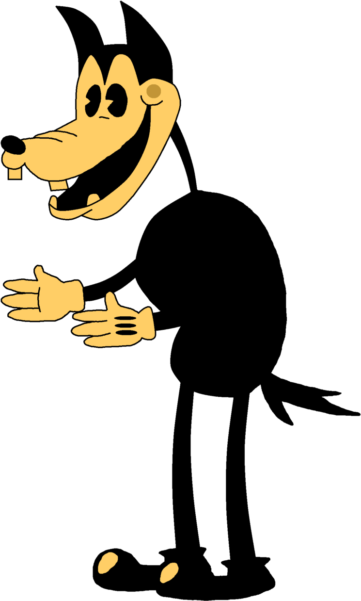 Boris The Wolf (remastered) By Stephen718 - Bendy And The Ink Machine Beta (1024x1365)