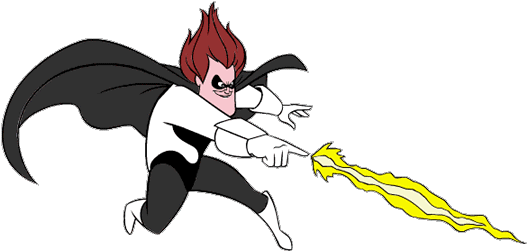 Image - Syndrome The Incredibles Clipart (532x263)