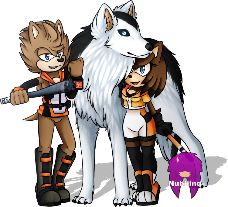 I've Got Two Guardian Angels By Nubliinq - Cartoon (751x681)