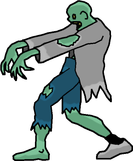 Funny Animated Gif - Animated Zombies Gif (754x800)