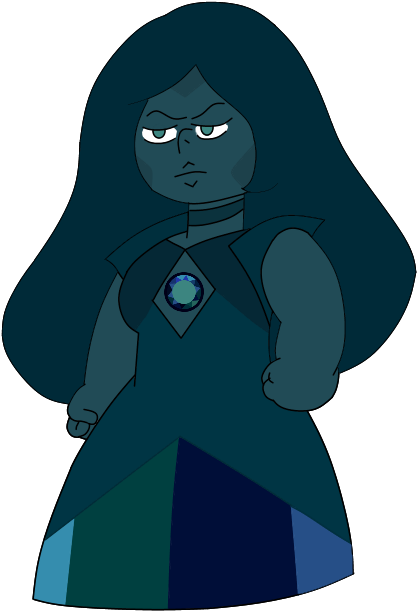 Blue Topaz By Farinaartist - Steven Universe Lighthouse Gem (462x657)