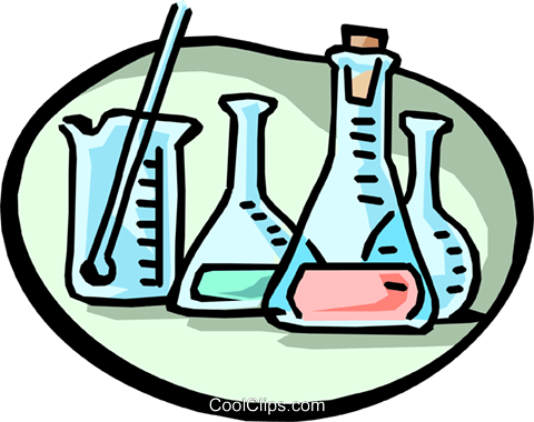 Pin Science Beaker Clip Art - Physical And Chemical Changes Clip Art (480x380)