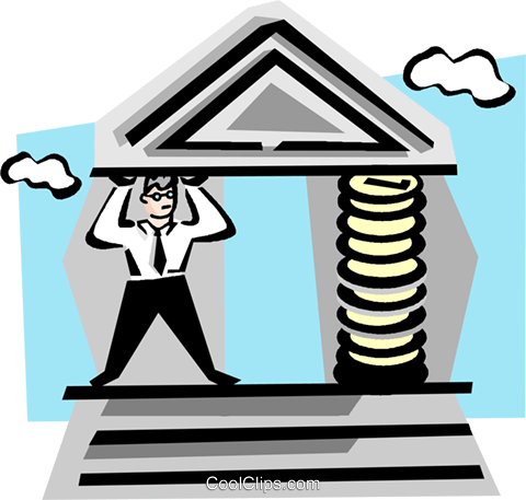 Financial Institutions Royalty Free Vector Clip Art - Financial Institutions Clipart (480x457)