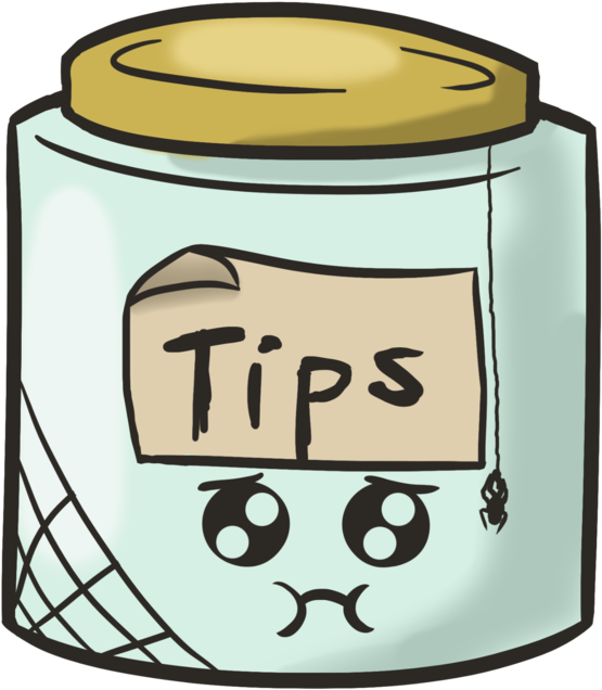 Tip Jar Art Drawing Clip Art - Cartoon Tip Jar Png (590x644)