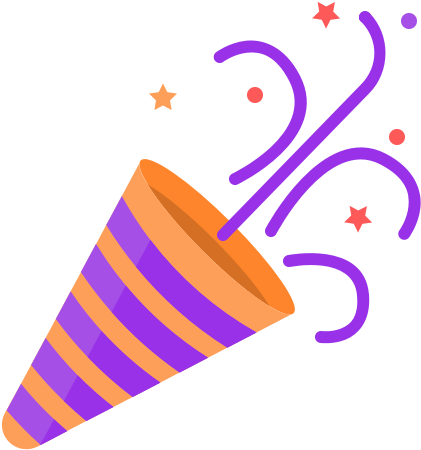 Party New Years - Confetti Birthday Clip Arts (512x512)
